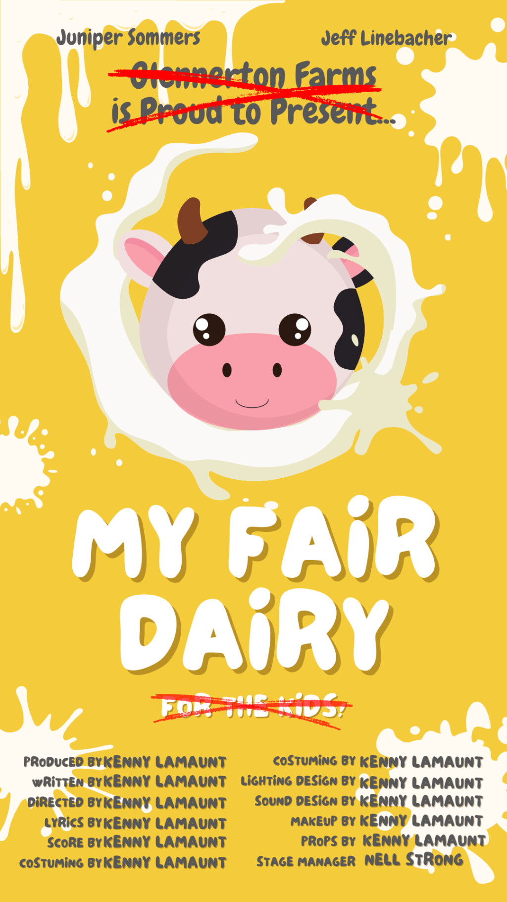 Filmposter for My Fair Dairy